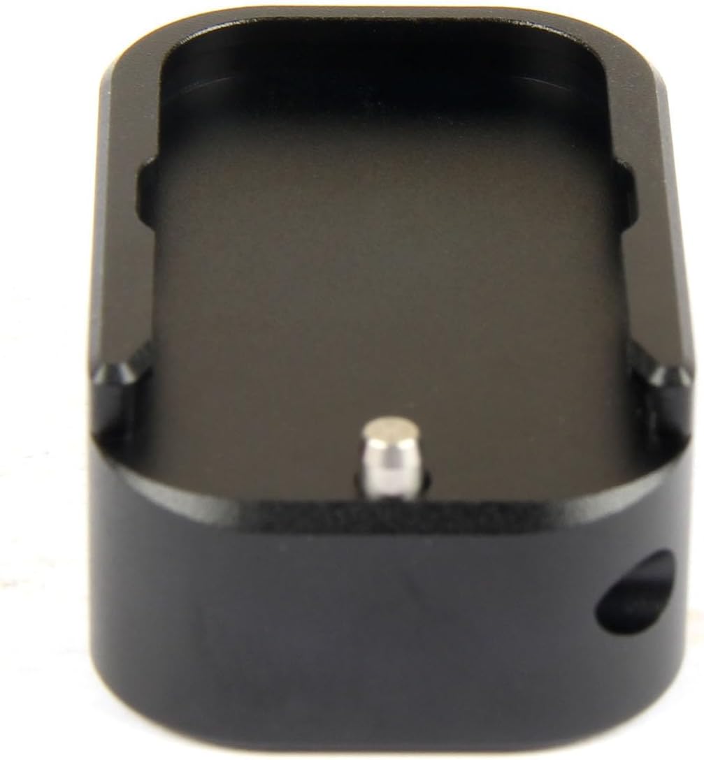 TACFUN 2 Pack Weighted Magazine Base Plate Compatible with Glock 9mm/.40