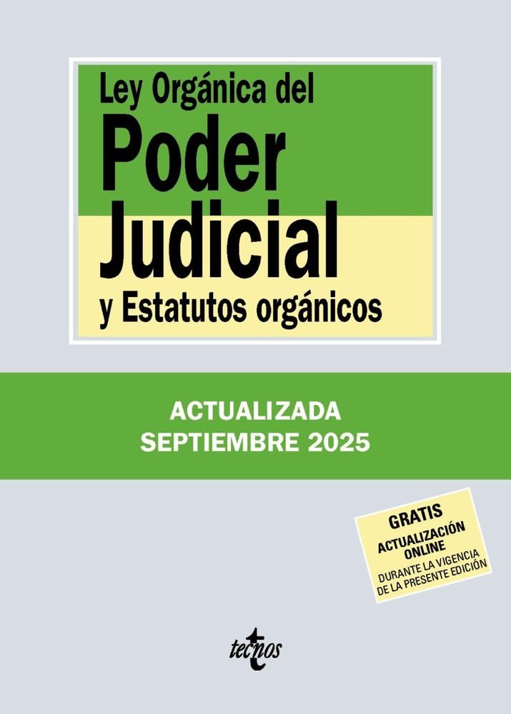 Ley Orgánica del Poder Judicial: y Estatutos orgánicos (Derecho - Biblioteca de Textos Legales)
