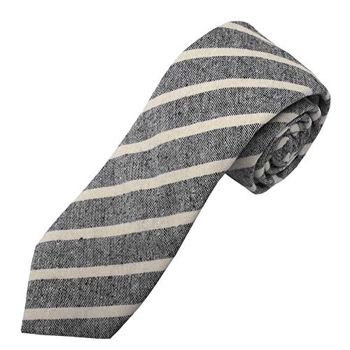 Jacob Alexander Boys' Prep Emery Variegated Diagonal Stripe Regular Neck Tie