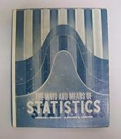 The ways and means of statistics 0155951327 Book Cover