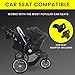 Jeep Cross-Country Sport Plus Jogging Stroller by Delta Children, Charcoal Galaxy