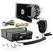 LAMPHUS SoundAlert Siren & Speaker PA System [100W] [6 Modes] [Heavy Duty] [120-130dB] [Microphone] [Hands-Free] [Dual 20A Switches] Emergency Horn Sound System for Police Cars & Fire Trucks