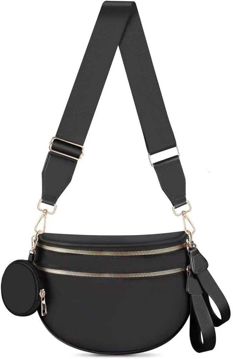 Crossbody Bag for Women,Adjustable shoulder strap,Lightweight waterproof,bum bag plus size,checkered crossbody bag
