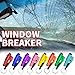 Wozugoy Pack of 10 Window Breaker Seatbelt Cutter, Car Window Breaker Tool are Emergency Escape Tool car Essentials List, Break Window Emergency Tool Family Car Accessories Applicable to All Cars