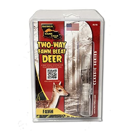 Haydel's Game Calls Inc. FB-90 Two-Way Fawn Bleat Whitetail Deer Call