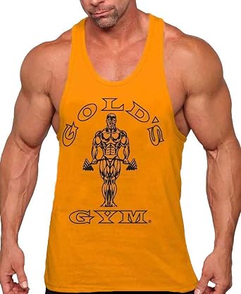 Golds Gym Tank Top - Official Licensed Product - TT-1 XXL, Gold