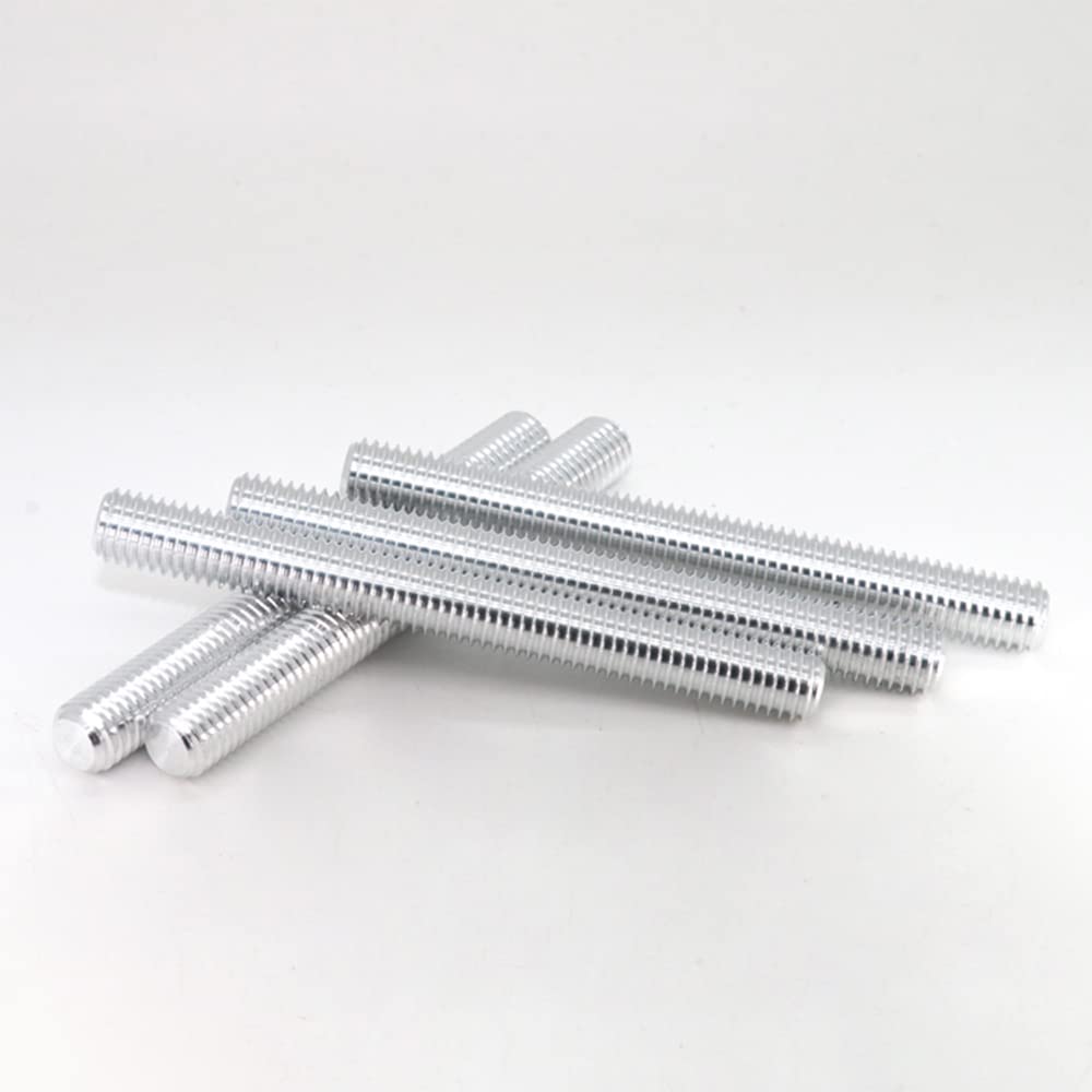 Aluminium 6063 Threaded Rods Metric Thread Stud Bolts M6 M8 M10 (M10 x 100mm,10)