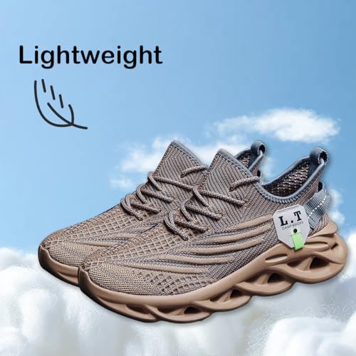 Image of Mens Running Walking Tennis Shoes Mens Casual Fashion Gym Hiking Shoes for Men Sneakers Work Breathable Comfortable Lightweight