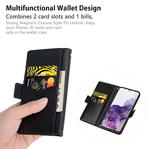 Samsung Galaxy S20 Hülle von MAMA MOUTH – Klapp Ledertasche mit Kartenfächern
