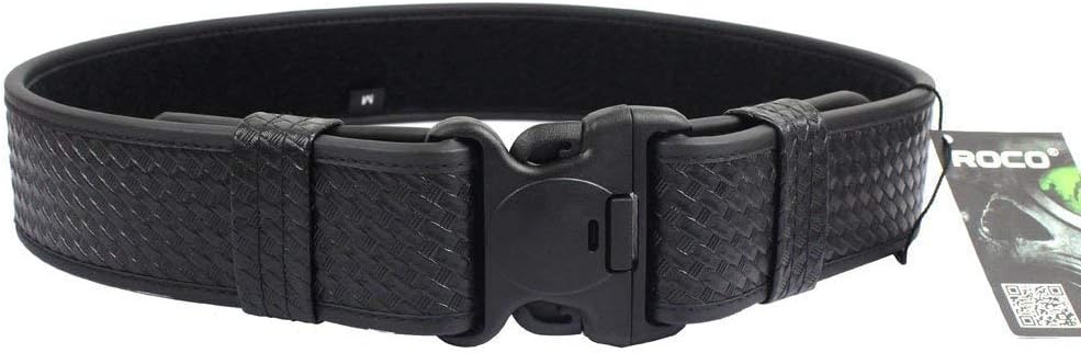Law Enforcement Basketweave Duty Belt with Loop Liner, Basketweave Duty Belt (Medium) - Image 3