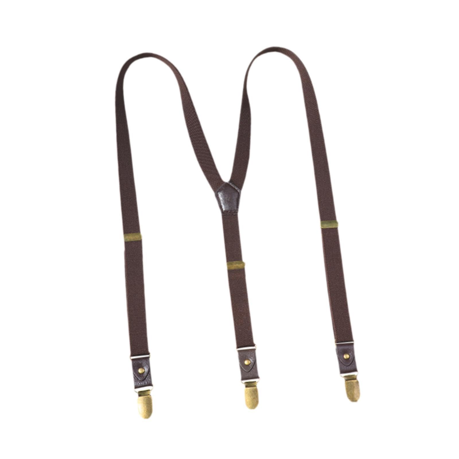 Mens Suspenders Vintage Style Y Type With 3 Clips For Business Jeans Wedding | Mens Accessories | Suspenders Braces-image-42