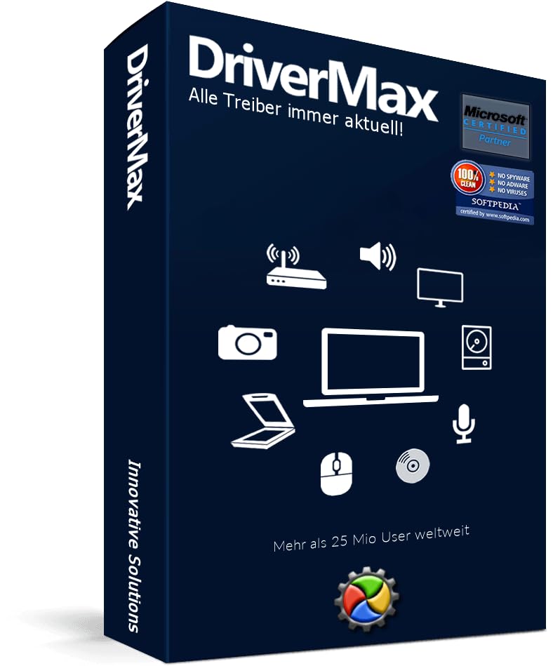 DriverMax 16 - 2 Jahre Lizenz (Product Keycard ohne Datenträger)