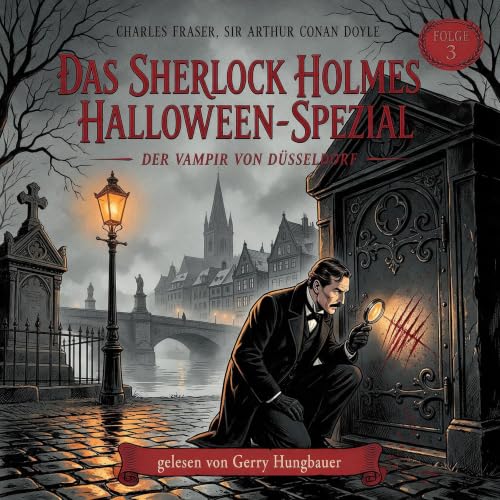 Couverture de Das Sherlock Holmes Halloween-Spezial - Der Vampir von D&uuml;sseldorf, Band 3