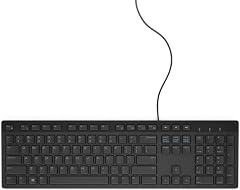 Dell KB216 Keyboard USB QWERTY US International Black Full-Size 100 Wired USB 104 Keys Black