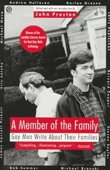 Paperback Member of the Family: Gay Men Write About Their Families Book