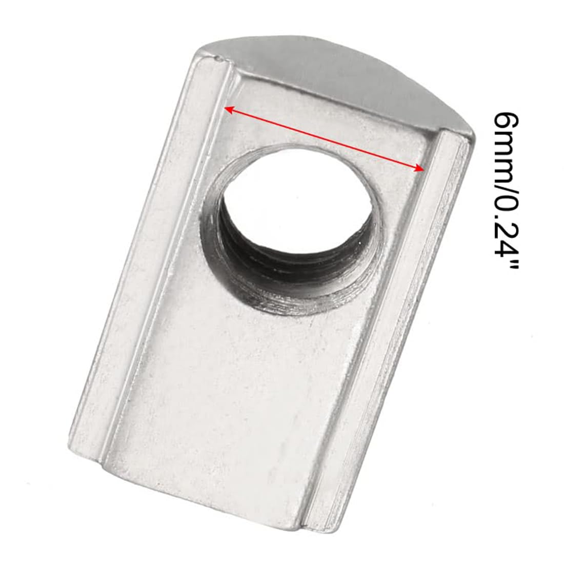 TA-VIGOR 12Pcs M5 Roll-in Spring T Nuts - Image 3