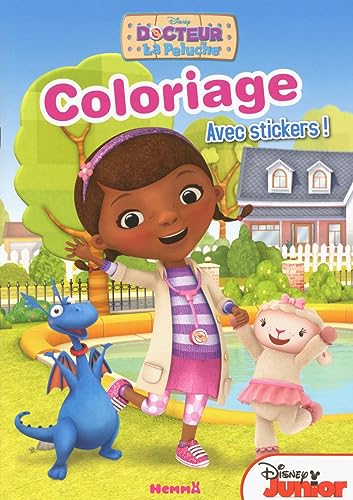 Docteur La Peluche - Coloriage avec stickers