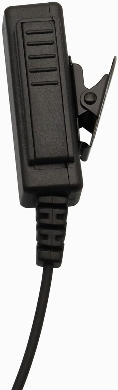 1-Pin Covert Surveillance Acoustic Tube Earpiece MIC is Compatible with Motorola Radio SL300 TLK 100 SL3500e SL7550e SL7580e SL7590e SL7550 SL7580 SL7590 SL1K SL1M 2 Way Radio Walkie Talkies (2 Pack)