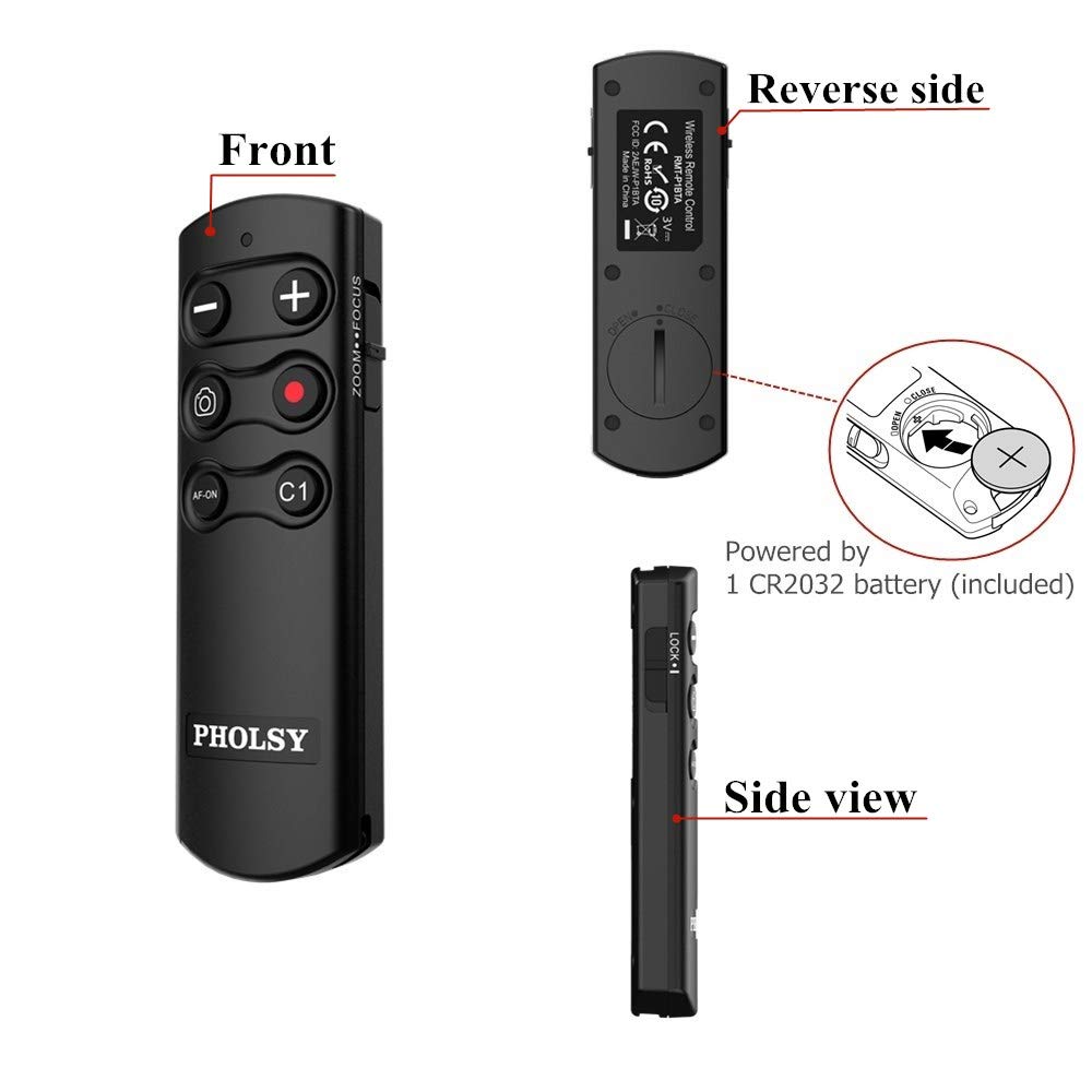 Amazon.com : PHOLSY Wireless Remote Commander for Sony ILCE-a1