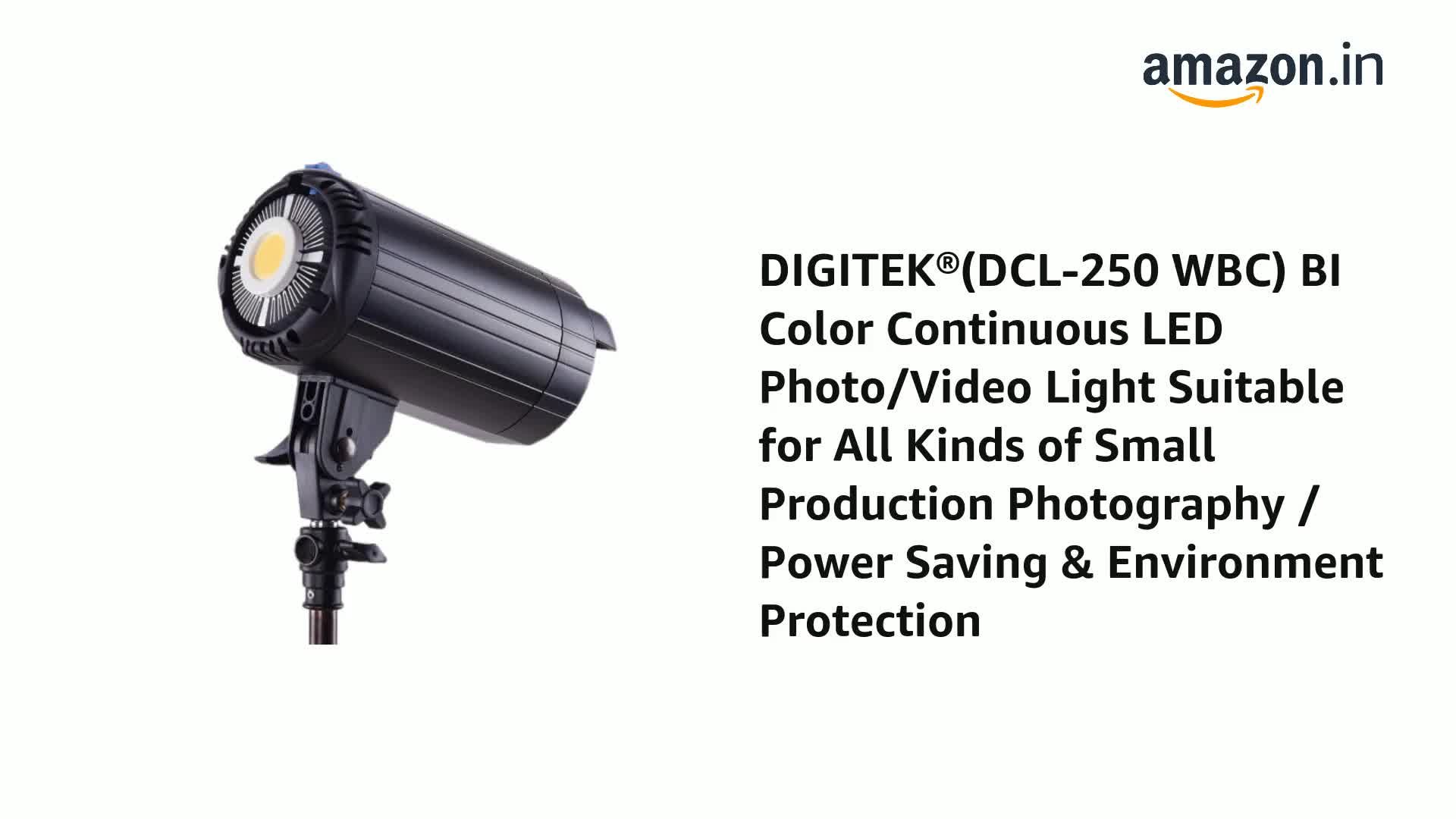 DIGITEK® Lite (DCL-250 WBC Combo) 250W Bi Color Continuous LED