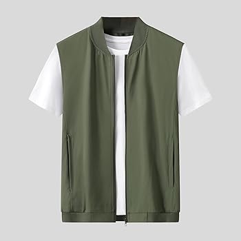 gafh ストリート系 ナイロンベスト 緑・黒・灰色 gafh ストリート系 ナイロンベスト 緑・黒・灰色