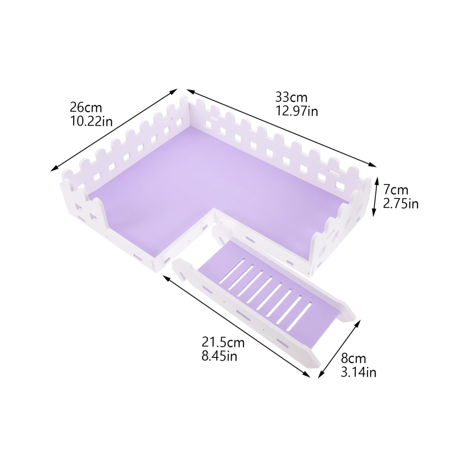 Giocattolo Masticabile Roditori Scala Per Arrampicata CIYODO Per Criceti | Piattaforma In Legno | Giocattolo Per Gabbie | Facile Da Installare Giocattolo Legno Animali
