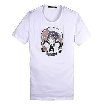 Amazon | [なし] 【ハイドロゲン】HYDROGEN メンズ ロンT 半袖