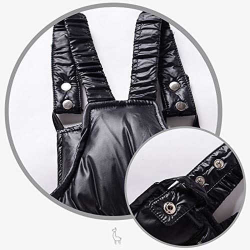 Toddler Boys Girls Puffer Hooded Snowsuit Baby Down Snow Suits Ski Bib Pants Outfit Winter Coat Warm Clothes2