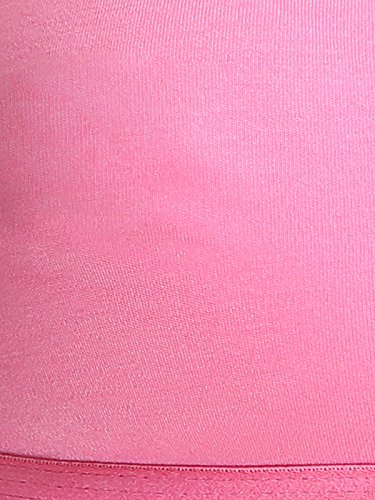 Image of Clovia Women's Cotton Rich Solid Non-Padded Full Cup Wire Free T-Shirt Bra - Light Pink