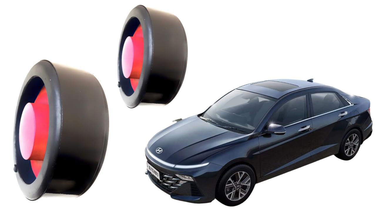 for Verna 2023 | Ride Height Lift Kit (Rear Set of 2 Pcs) | Increases Ground Clearance | Easy Installation | OEM Safe Design | Front Side Not Required-picture-28