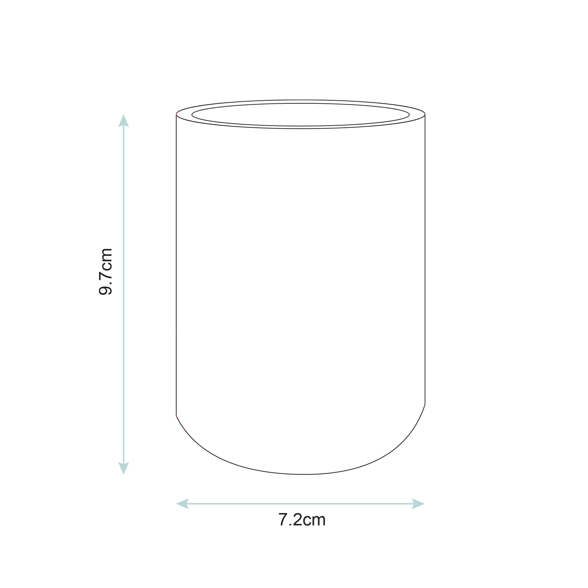 Vaso Cepillo Dientes baño | Serie Urban | Negro Mate | Resina | para baño o Cocina | 7.2 cm ∅ x 9.7 cm Alto (Negro)
