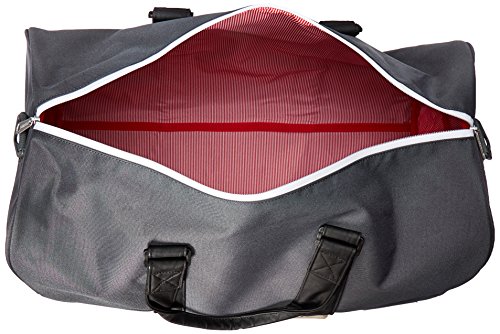 Image of Herschel Supply Co. Novel Duffle Bag, Dark Shadow /Black Synthetic Leather