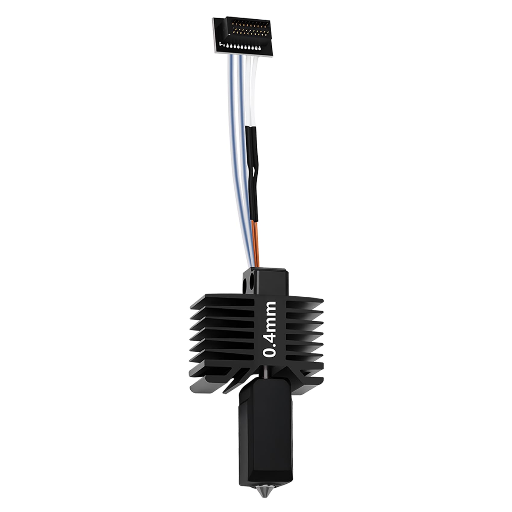 【Upgraded All-Metal Hotend】0.4mm Hardened Steel Nozzle Hotend Assembly for Bambu Lab P1S/P1P Printers, 24V 48W Ceramic Heater with High-Temp Thermistor Replacement Hotend for P1 Series 3D Printers-image-4