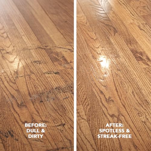 Image of Weiman Hardwood Floor Cleaner and Polish Restorer Combo - 2 Pack - High-Traffic Hardwood Floor, Natural Shine, Removes Scratches, Leaves Protective Layer