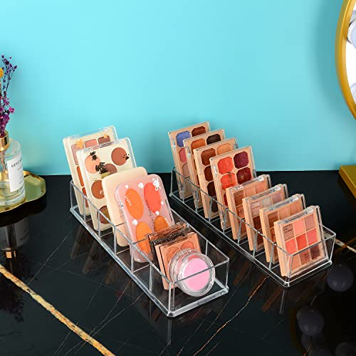 Image of JessLab Acrylic Organizers, Bathroom Organizer for Drawer, Cosmetic Display Cases for Vanity, Countertop, Desk, Kitchen, and Makeup Storage, 8-Section