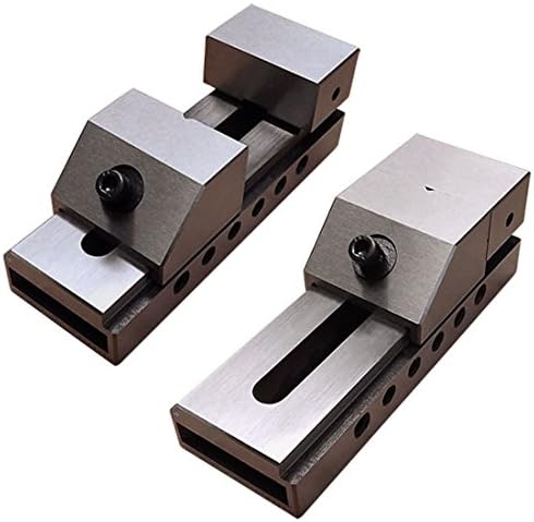 2'' Toolmaker Screwless Vise Grinding Ground Steel Precision Milling Bench Vice
