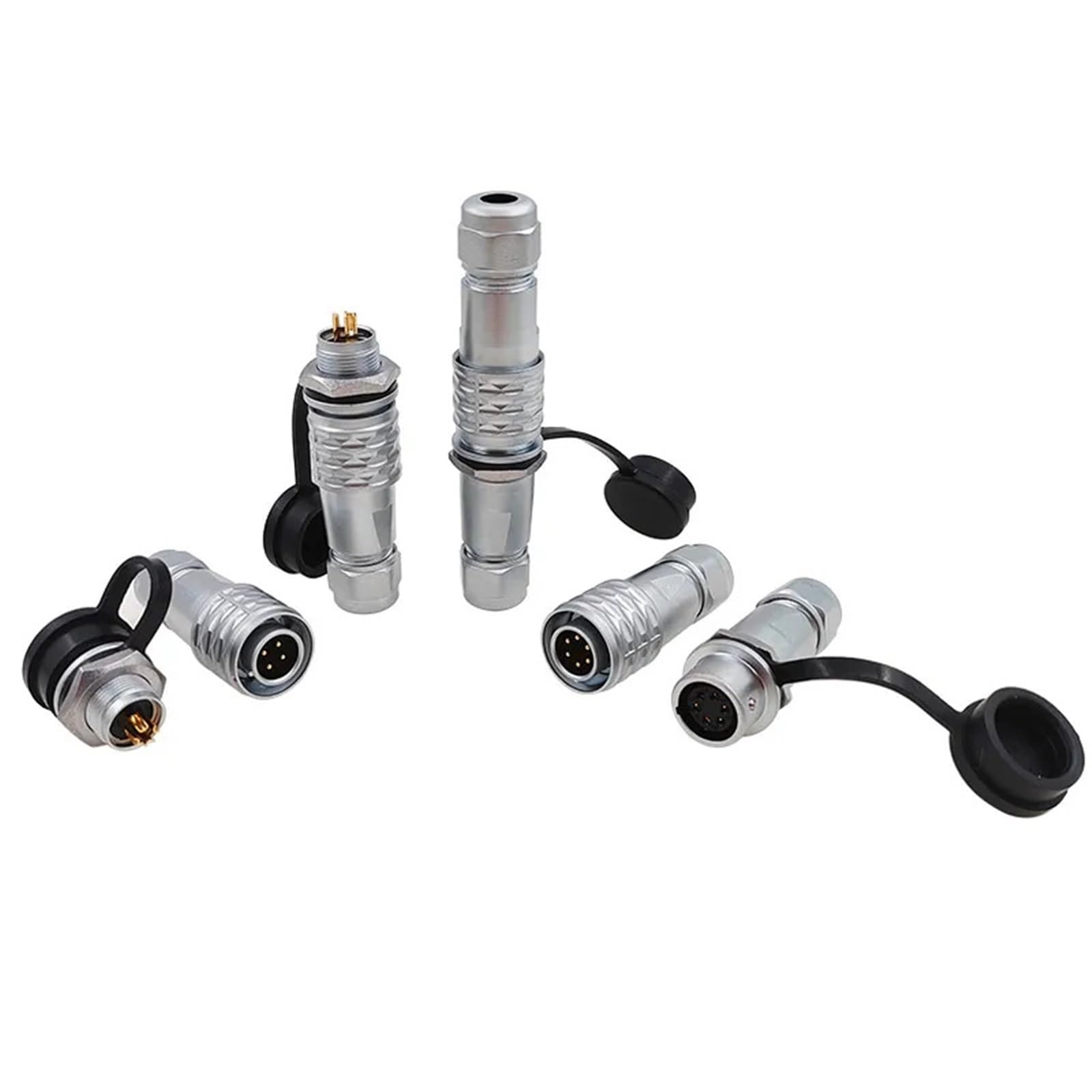 Złącze SF12 2 3 4 5 6 7 9 pin metalowe męskie żeńskie wtyczki zasilające sprzęt 1 sztuk (SF12-9 panel montaż)