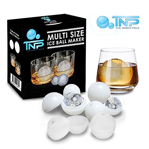 Klaus' Ice Ball Tray - Perfect for Gifts - Stocking Stuffer - Making Scotch and Whiskey Drinks!