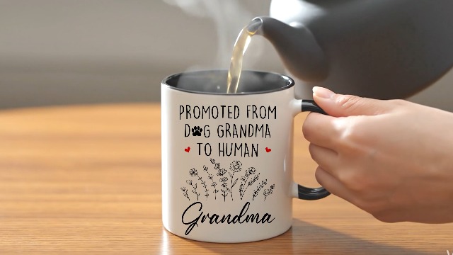 Taza para abuela WHIDOBE para anuncio de embarazo 11 oz miniatura 7