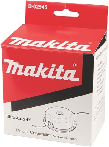 Miniatura 2 de Makita B-02945 Cuerda automática de grado comercial B-60109 Bump & Auto Feed Trimmer Head, Universal LH