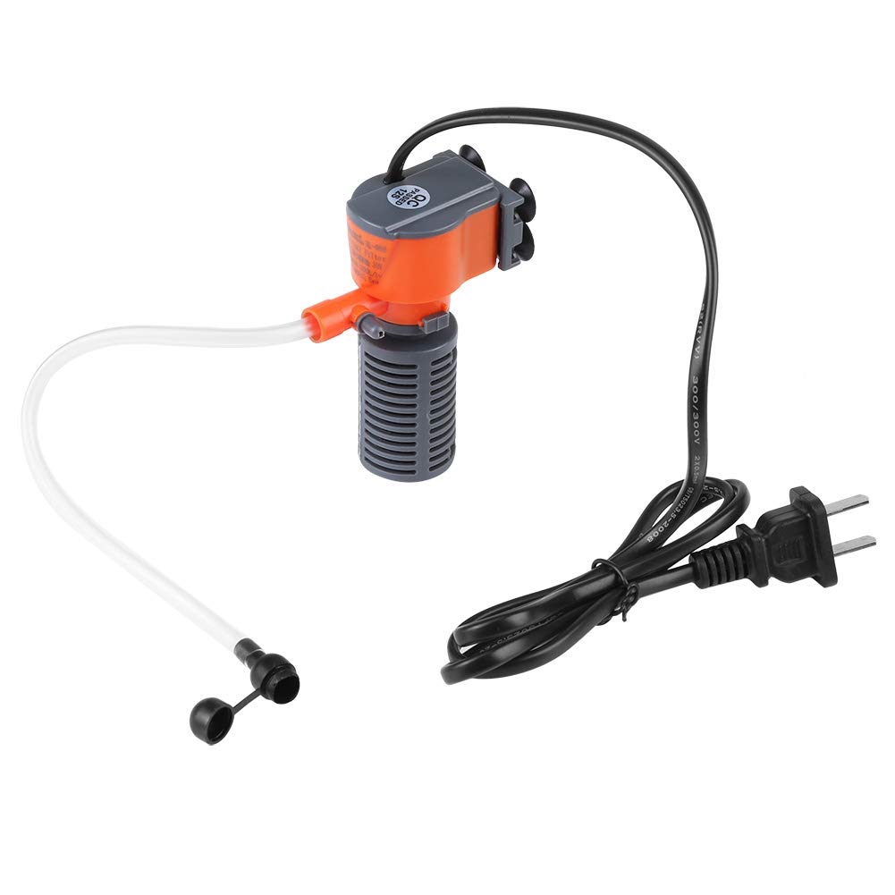 Bomba Sumergible para Acuario de 240 V, Filtro Interno, Bomba de Agua Que Ahorra energía, Filtro para pecera, Tortugas sumergibles, Otros Animales pequeños, Filtro para Acuario Filtro Acuario Interno