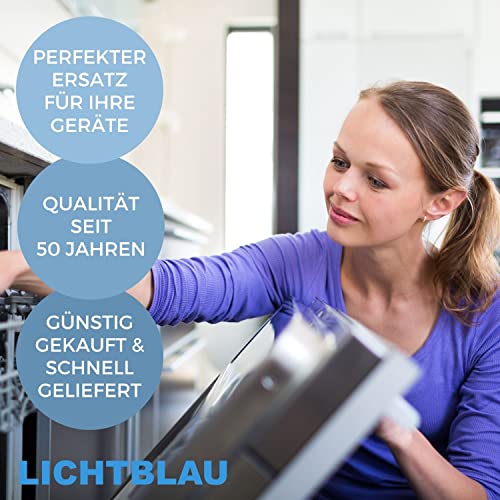 LICHTBLAU Zulaufschlauch 1,5 m – Waschmaschine & Spülmaschine – 3/4 Zoll Wasserzulaufschlauch mit Metallgewinde, Winkelanschluss, universal Kaltwasserschlauch mit Dichtung