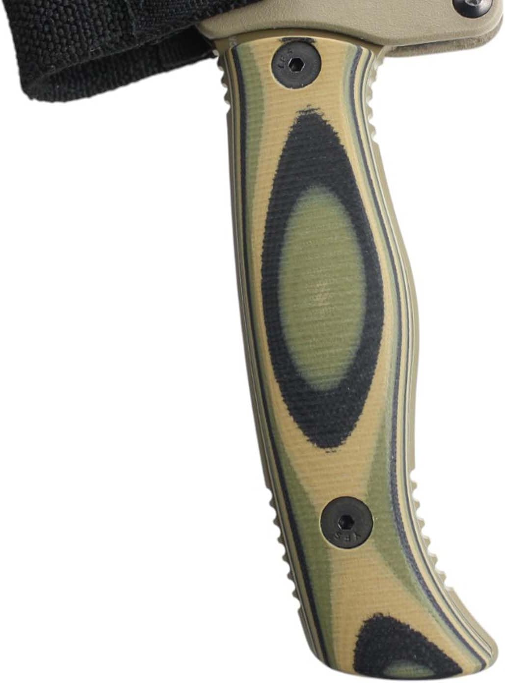 Adamas G10 Handles Tough and Durable Will Fit Benchmade® Adamas 375 Tactical Knife (Mil Spec Camo)