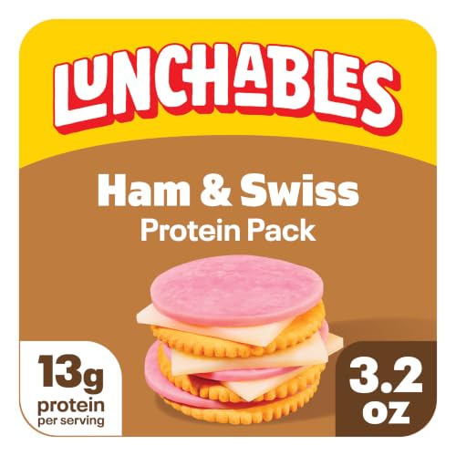 Lunchables, Protein Pack, Ham & Swiss, 3.2 oz Pack