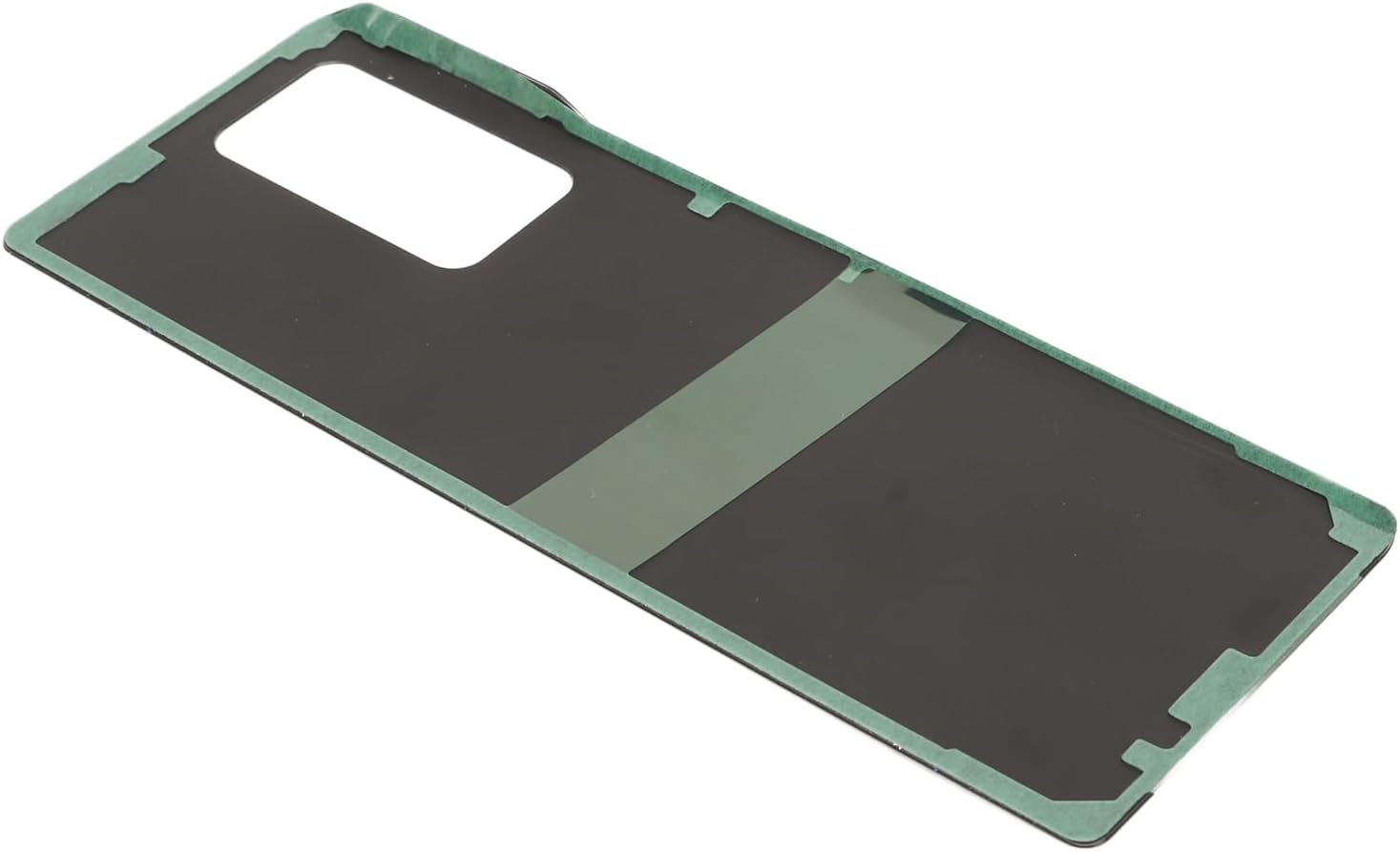 Z Fold 2 Back Glass Replacement, Back Glass Housing Cover Part Tools, WCamera Lens and Pre Installed Tape for Z Fold 2 F916 5G (Black)