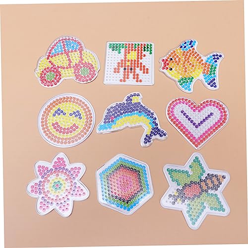 ibasenice 18 Pçs Grânulo Pegboard Fusível Contas Pegboard Fusível Talão Kit DIY Ferramenta Educacion