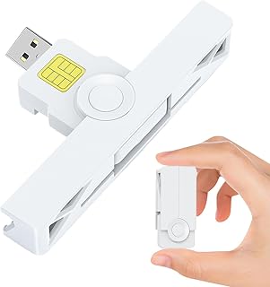 USB C CAC Reader | Common Access CAC Card Reader - Portable CAC Reader USB C for CAC Chip Card, Health, Government ID, IC Bank, Credit Card Littryee