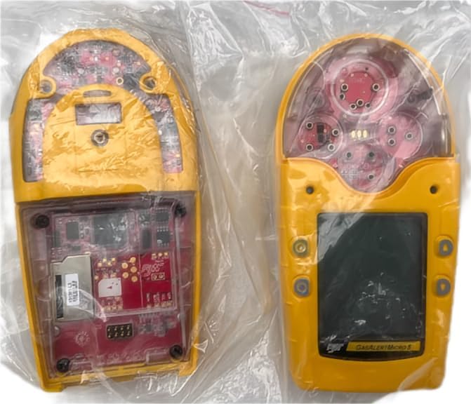 CiTiceL Front and Back Replacement Cover (Yellow) Including Mainboard for BW M5 Multi-Gas Detector