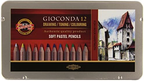KOH-I-NOOR Artist's Soft Pastel Pencils (Set of 12)