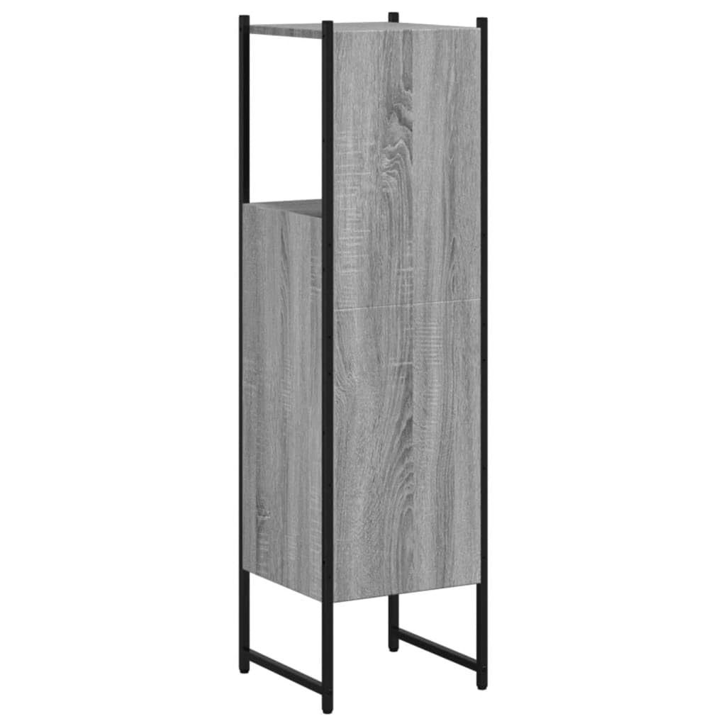 Armario de Baño con Estructura Robusta y Diseño Ahorrador de Espacio para Almacenamiento Amplio de Artículos de Tocador y Productos de Higiene Personal
